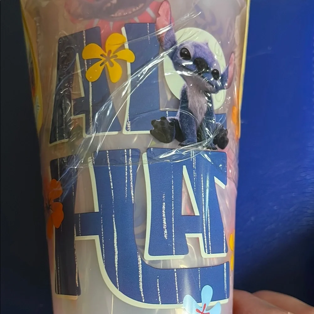 Disney Lilo & Stitch Floral Color Changing Cups Set - Blue, Pink, Yellow - Picture 4 of 7